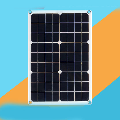 Dual-output Solar Panel For Car Battery Charging
